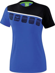 Erima 5-C Dames Shirt - Shirts  - blauw - 46