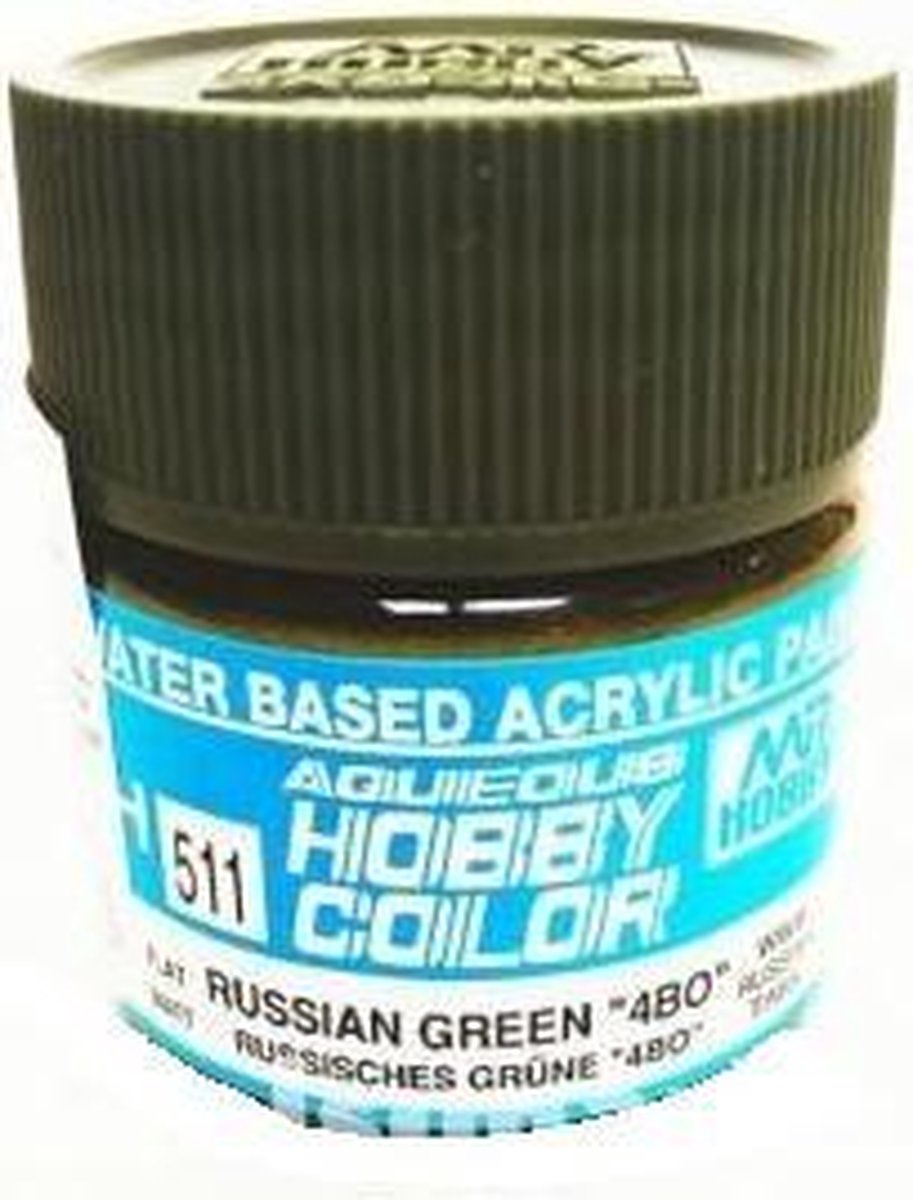 AQUEOUS HOB. COL. 10 ML RUSSIAN GREEN 1947 - modelbouwsets