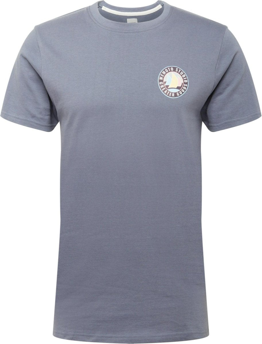 Wemoto shirt greater Duifblauw-L