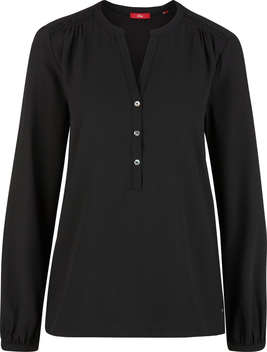 s.Oliver Dames T-shirt Longsleeves - Maat M (38)