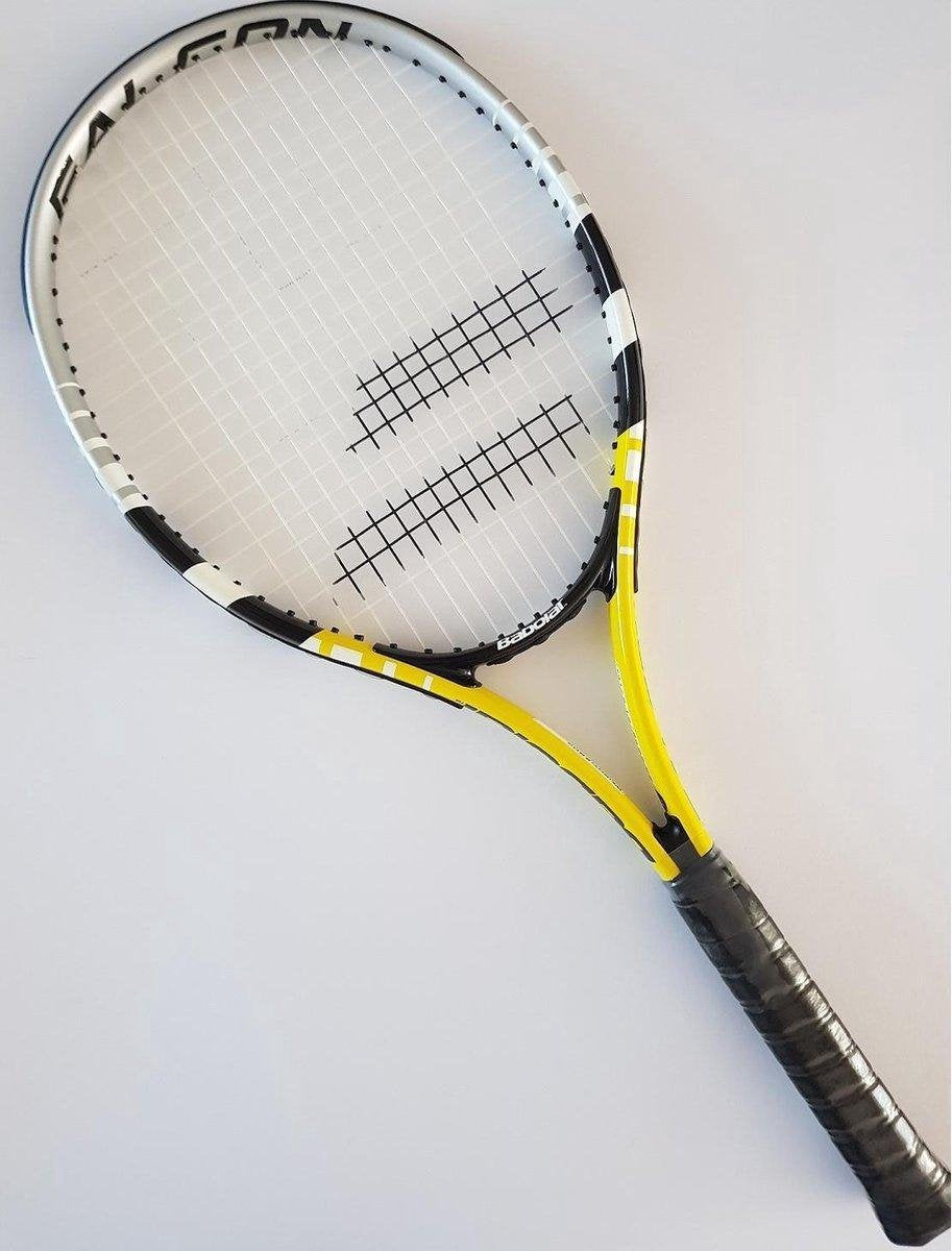 Falcon Babolat Tennisracket zwart/geel  volwassen grip 0