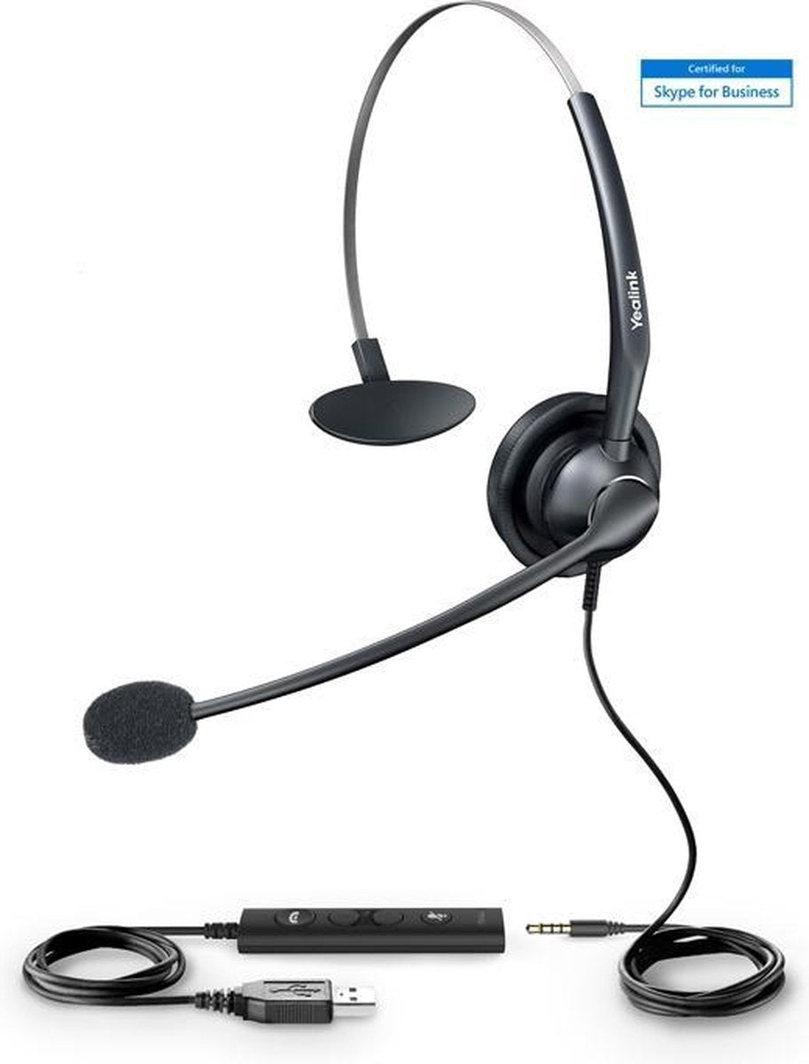 Yealink UH33 hoofdtelefoon/headset Hoofdband 3