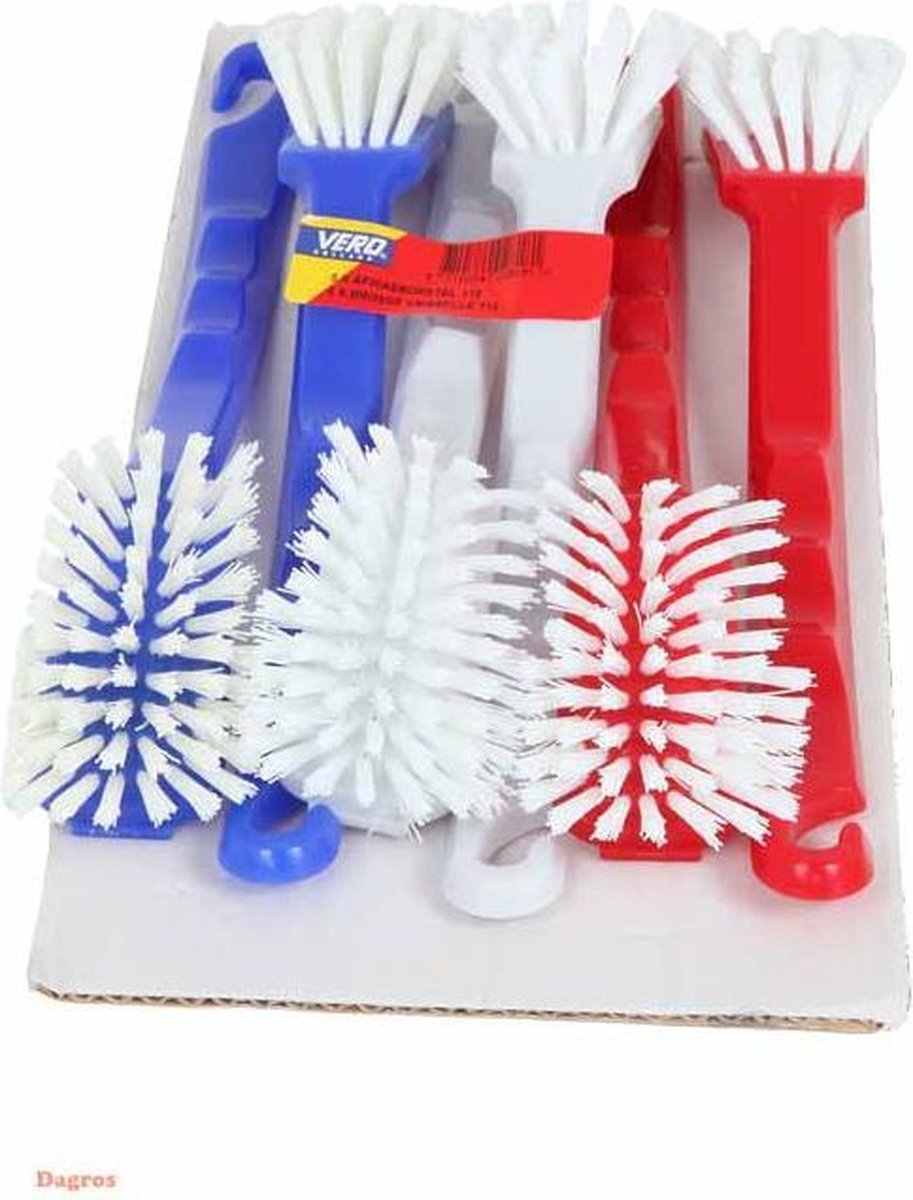 Vero afwasborstel tray à 6
