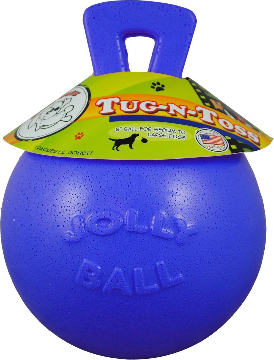 Jolly Tug-n-Toss 10cm Blue