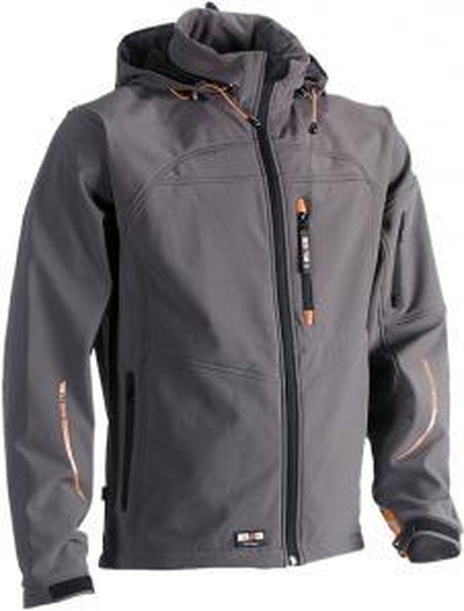 Herock POSEIDON Softshell Jack GrijsM