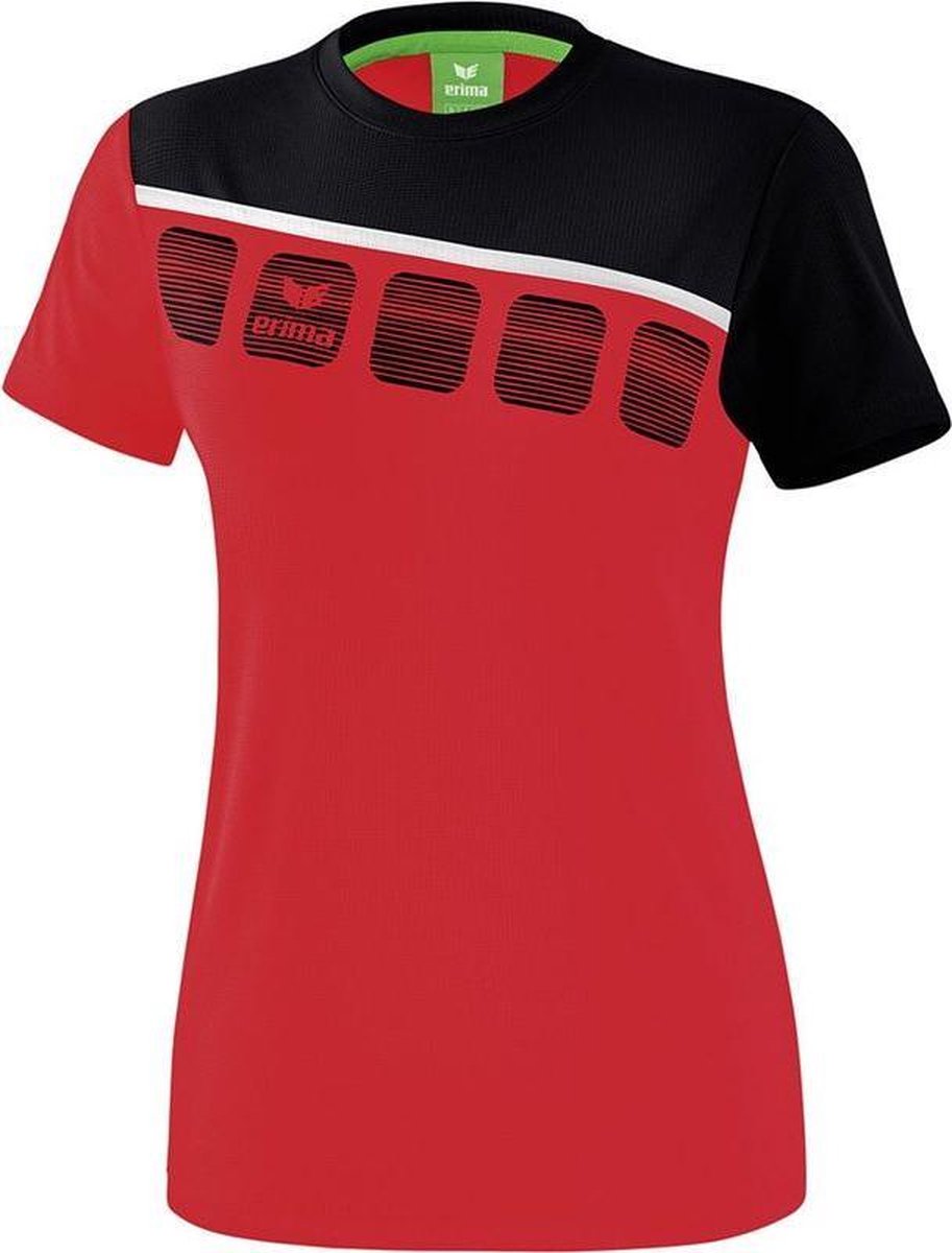 Erima 5-C Dames Shirt - Shirts  - rood - 34