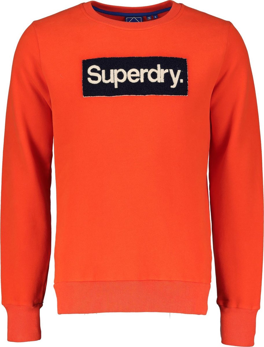 Superdry Sweater - Slim Fit - Rood - M