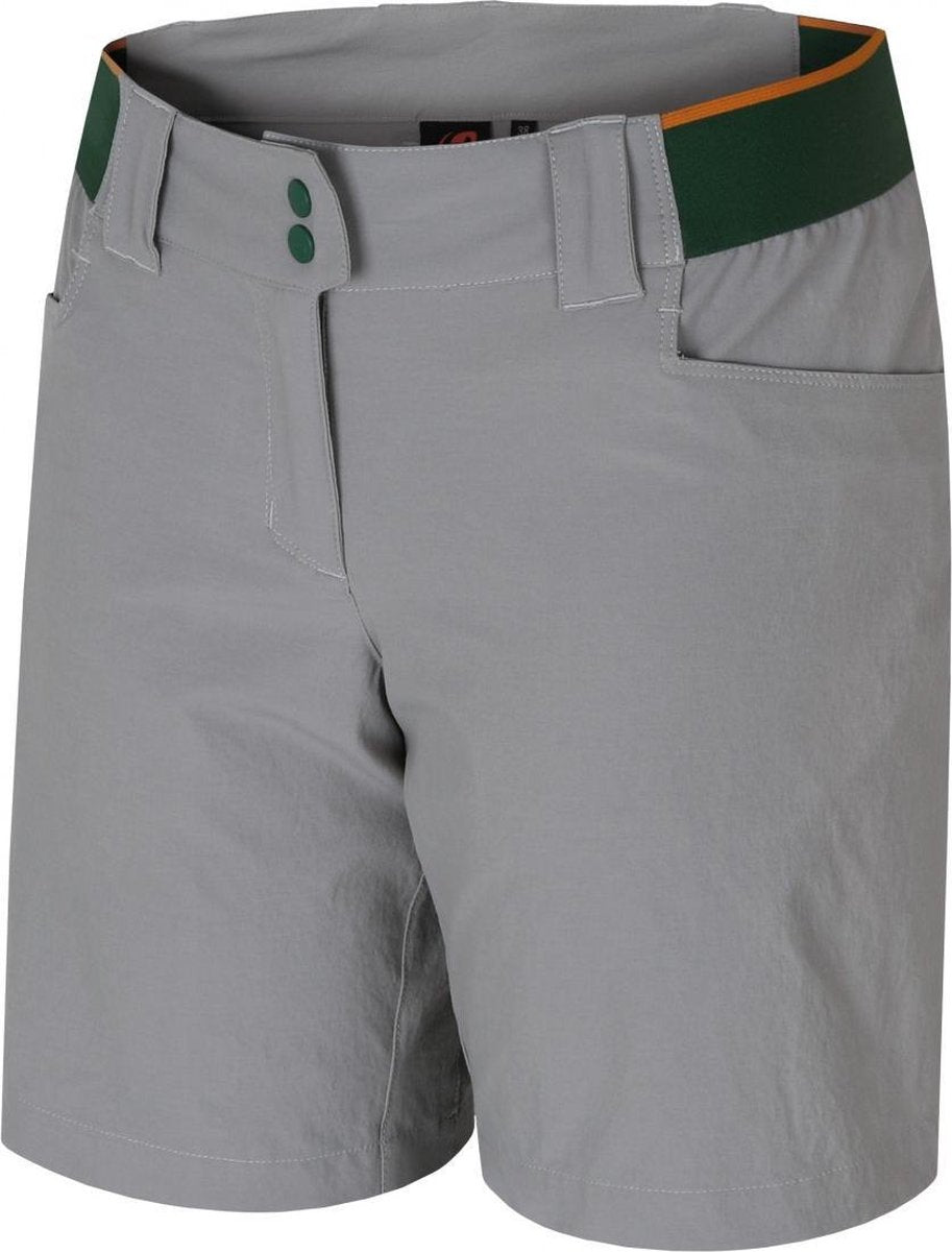 Hannah Korte Broek Linn Dames Synthetisch Grijs/groen Mt 36
