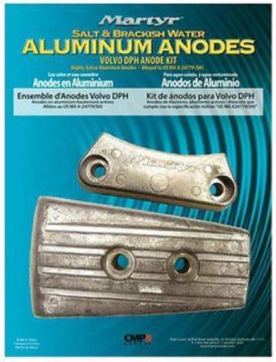 Volvo Penta DPH Anodeset Aluminium - Martyr