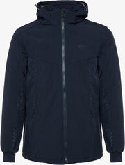 Kjelvik Doerak heren outdoor softshell jas - Blauw - Maat M - Winddicht - Ademend materiaal