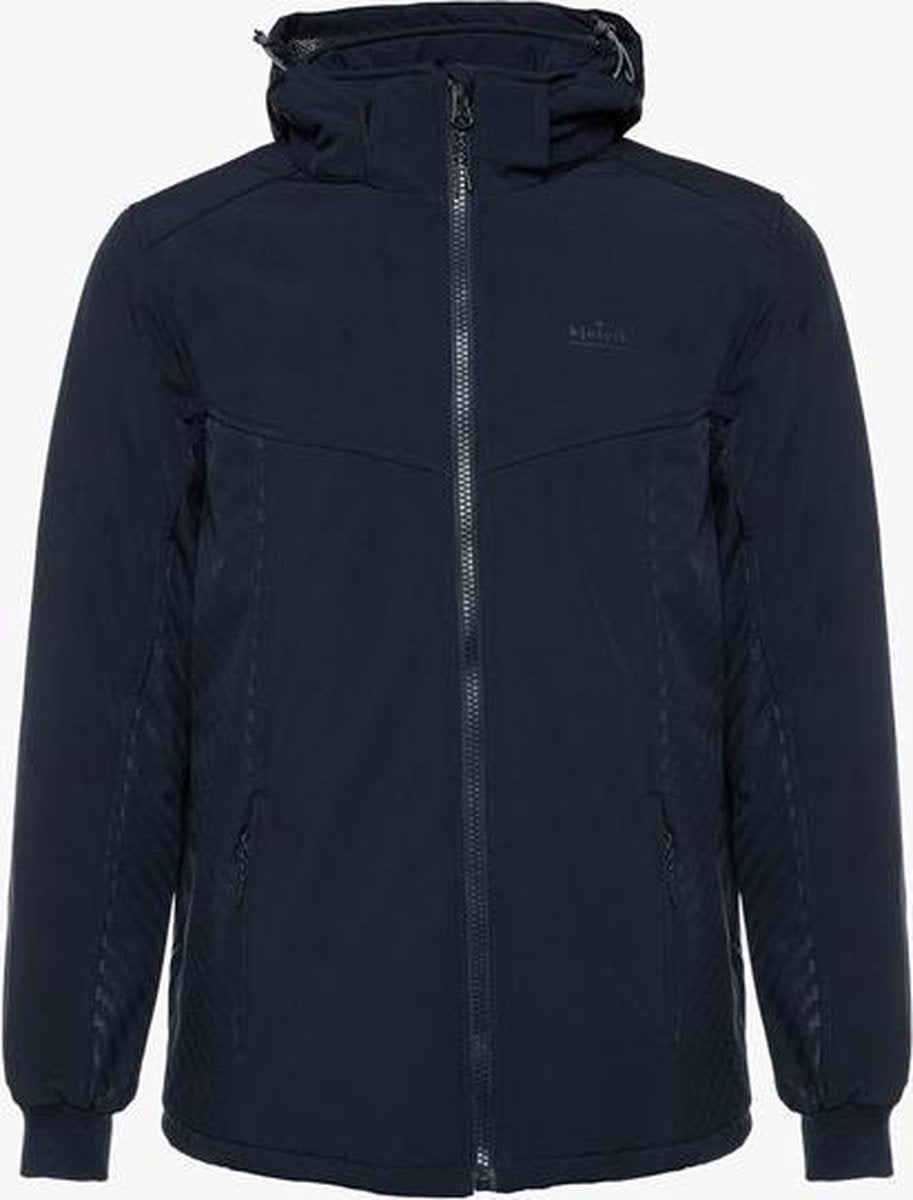 Kjelvik Doerak heren outdoor softshell jas - Blauw - Maat M - Winddicht - Ademend materiaal