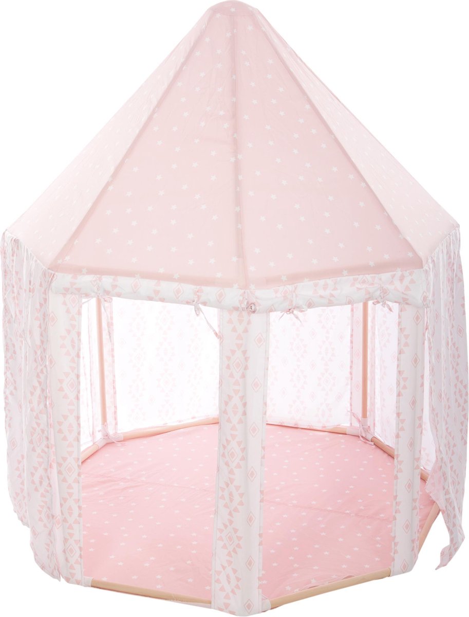 Atmosphera Yurt tent roze - Speeltent -  H160 cm - Roze - Kindertent