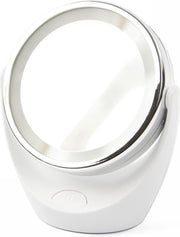 MARTA MT-2646 make-up spiegel|Ø11cm|verlichting|vergroot functie|wit