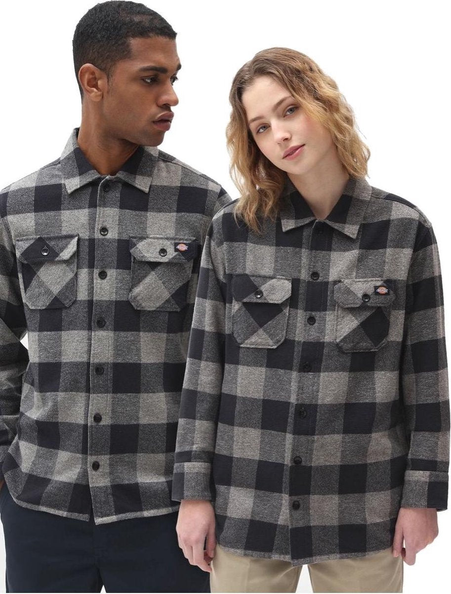 Dickies New Sacramento Shirt Grey Melange Xl