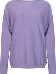 Tramontana | Basic Trui met Sierknoopsluiting | Sand | Maat M/L | Trui Dames