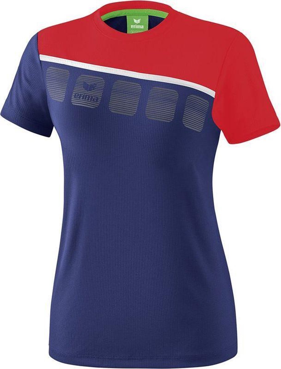 Erima 5-C Dames Shirt - Shirts  - blauw donker - 46