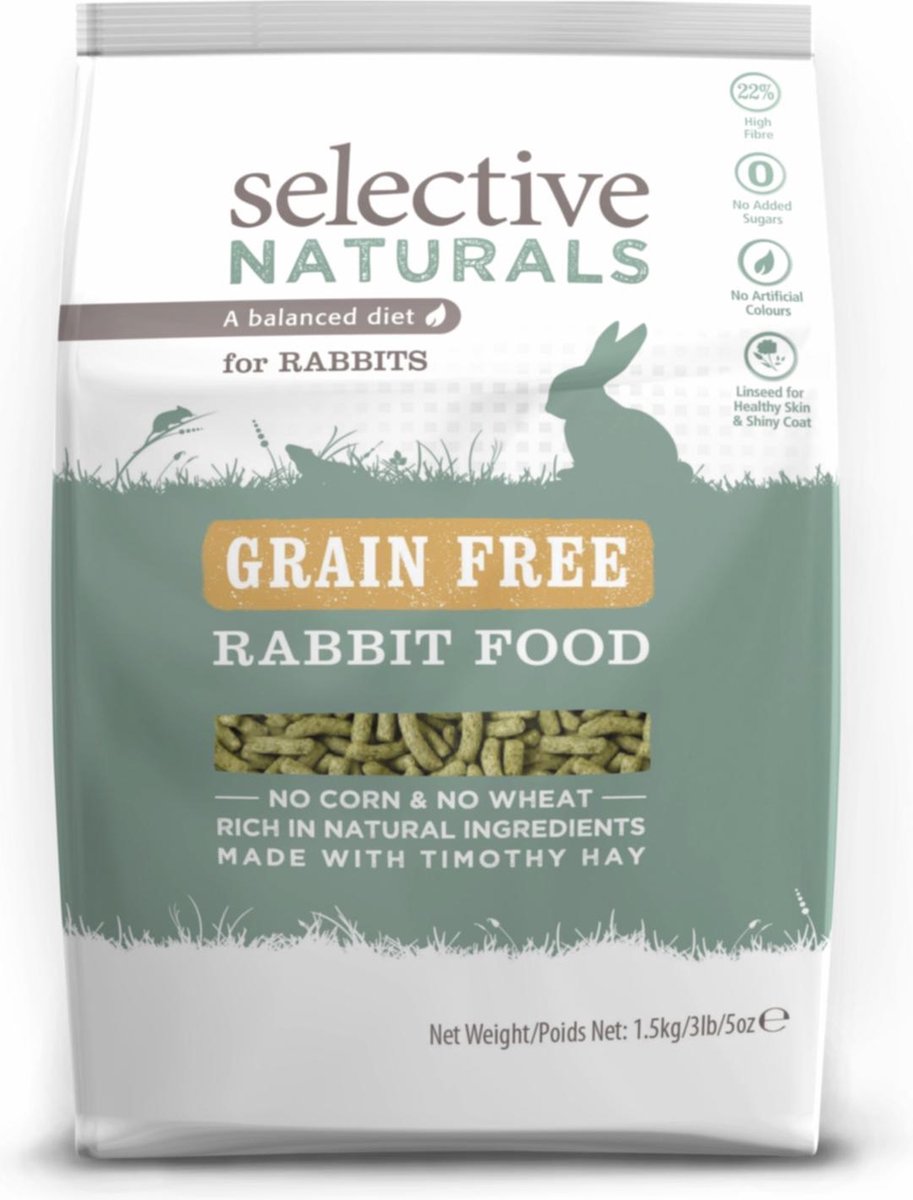 Supreme Selective Naturals Grain Free - Knaagdierenvoer - 1