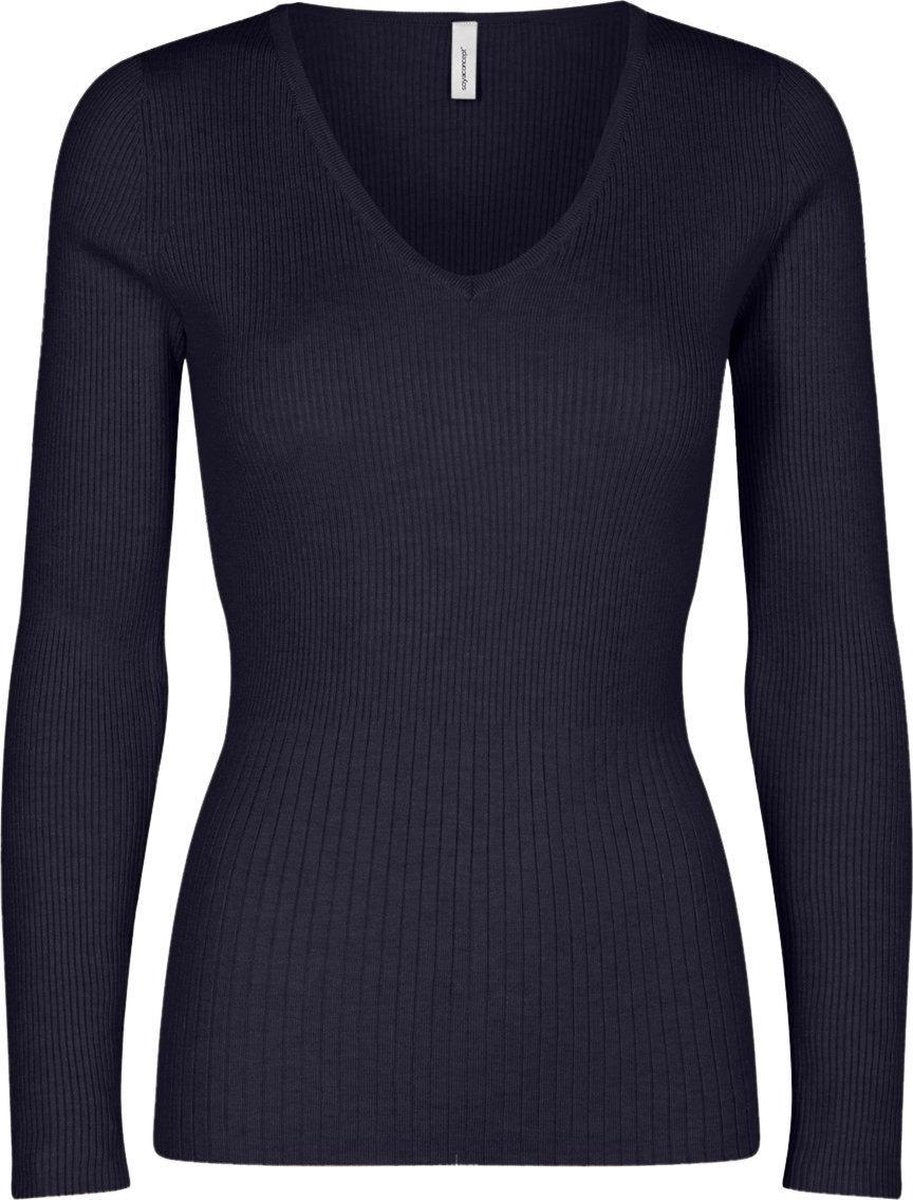 Soya Concept - Trui - Donkerblauw
