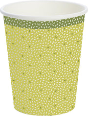 Biologische kartonnen bekers 24 cl Rice Green