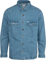 Lee tussenjas Blauw Denim-L