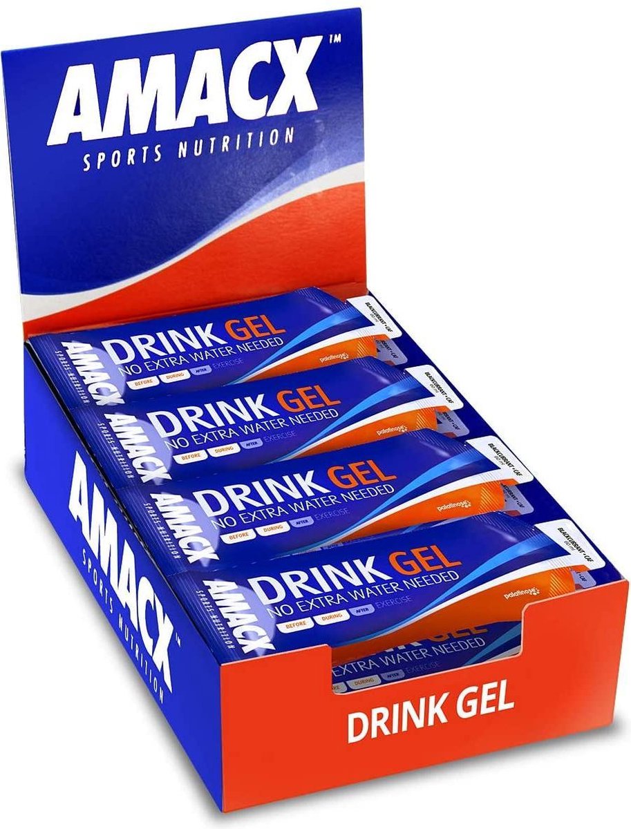 Amacx Drink Gel 60 ml - Energiegel - Citrus - 12 stuks