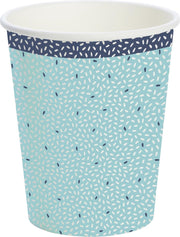 Biologische kartonnen bekers 24 cl Rice Blue