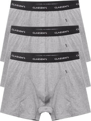 Claesen's Heren Boxershorts Grijs Stretch 3-Pack - XXL