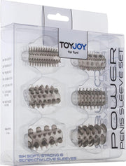 ToyJoy Power Penis Sleeve Set - Zwart