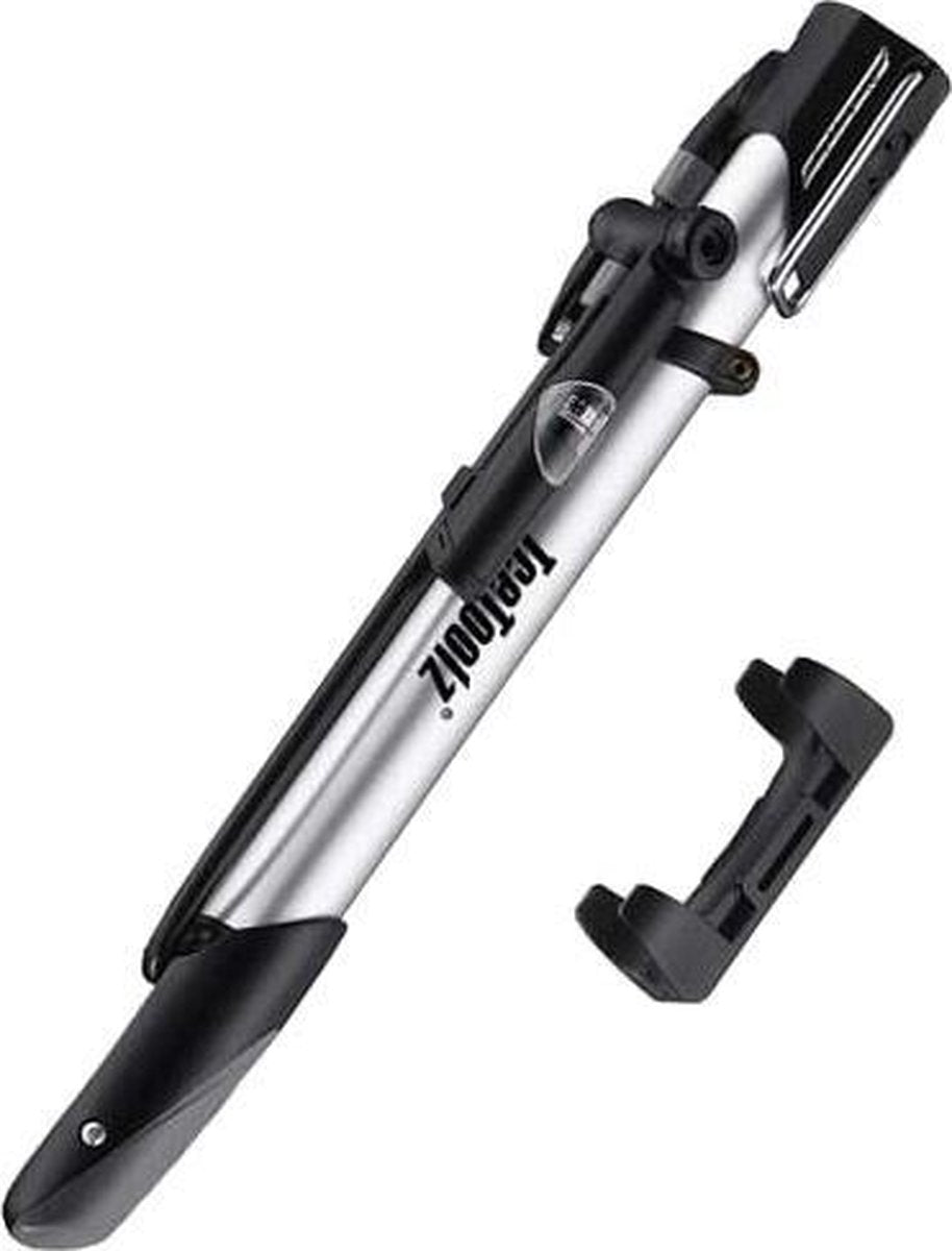 Icetoolz Handpomp Met Drukmeter Aluminium Zilver