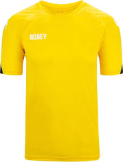 Robey Counter Shirt voetbalshirt korte mouwen (maat 4XL) - Ocre