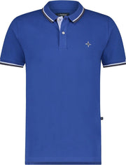 Haze&Finn Polo Korte Mouw Monaco Blue (MC15-0300 - MonacoBlue)