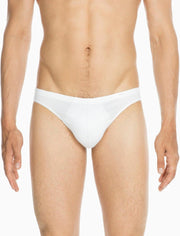 HOM CLASSIC Witte Micro Slip Katoen En Modal - M
