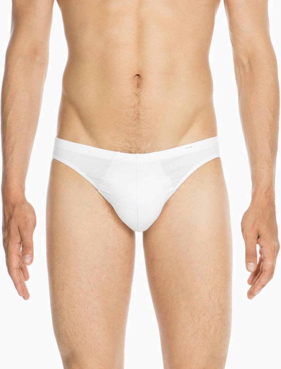 HOM CLASSIC Witte Micro Slip Katoen En Modal - M