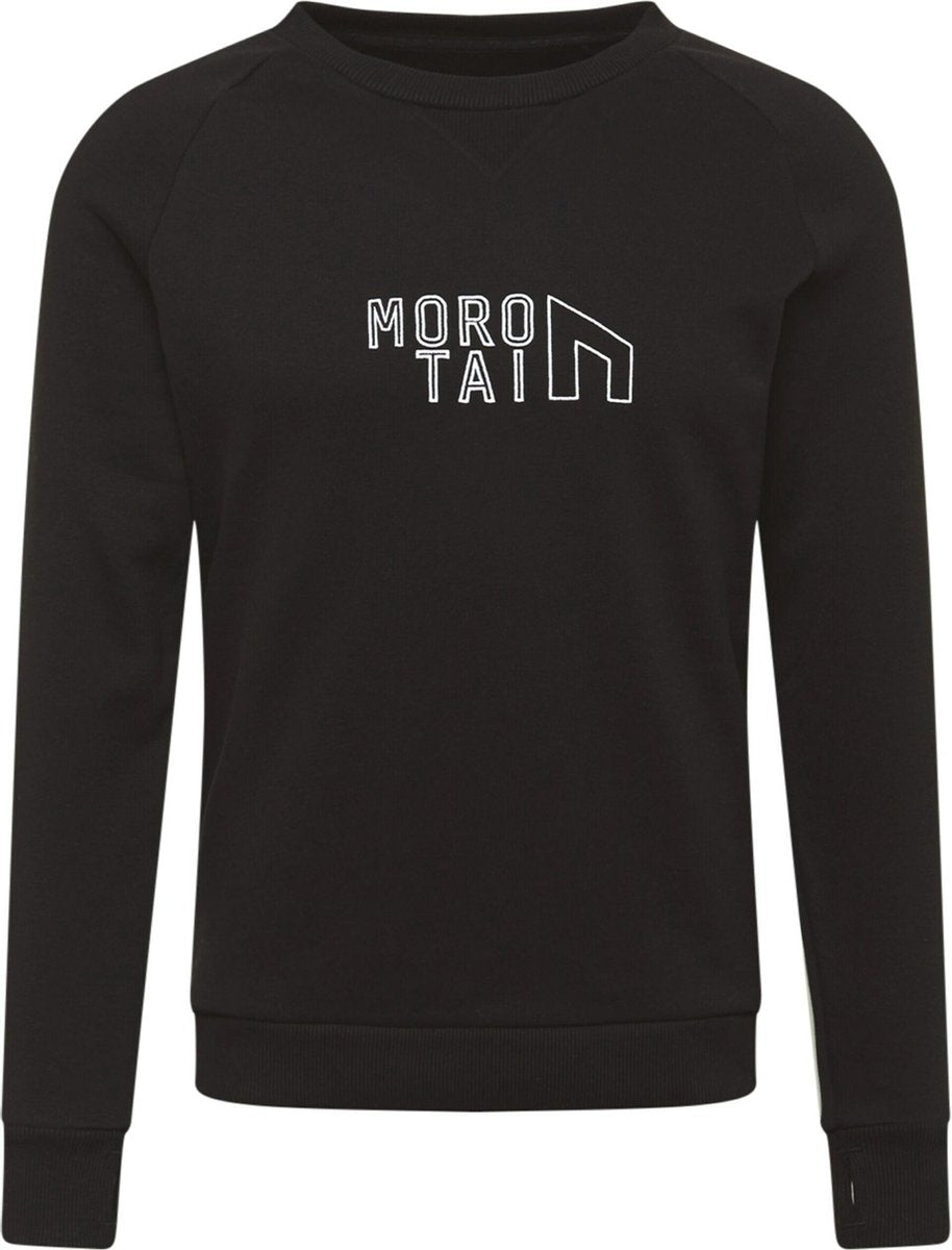 Morotai sportsweatshirt performance sweatshirt Zwart-L