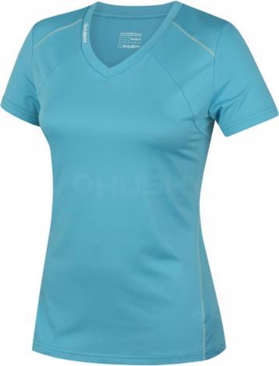 Husky t-shirt Telly L voor dames functioneel Cooldry - Licht Blauw - L