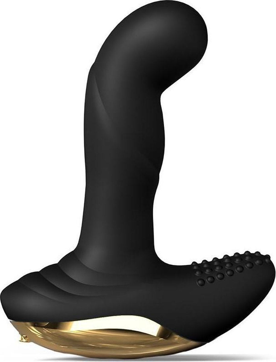 Dorcel Verwarmende Prostaat Vibrator P-FINGER met afstandsbediening - zwart