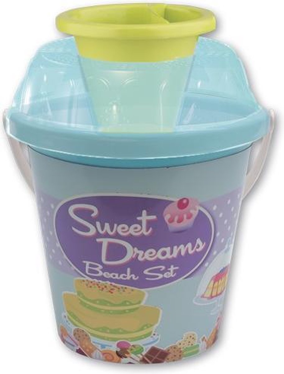 Cupcake Emmerset met Kloddertrechter Blauw