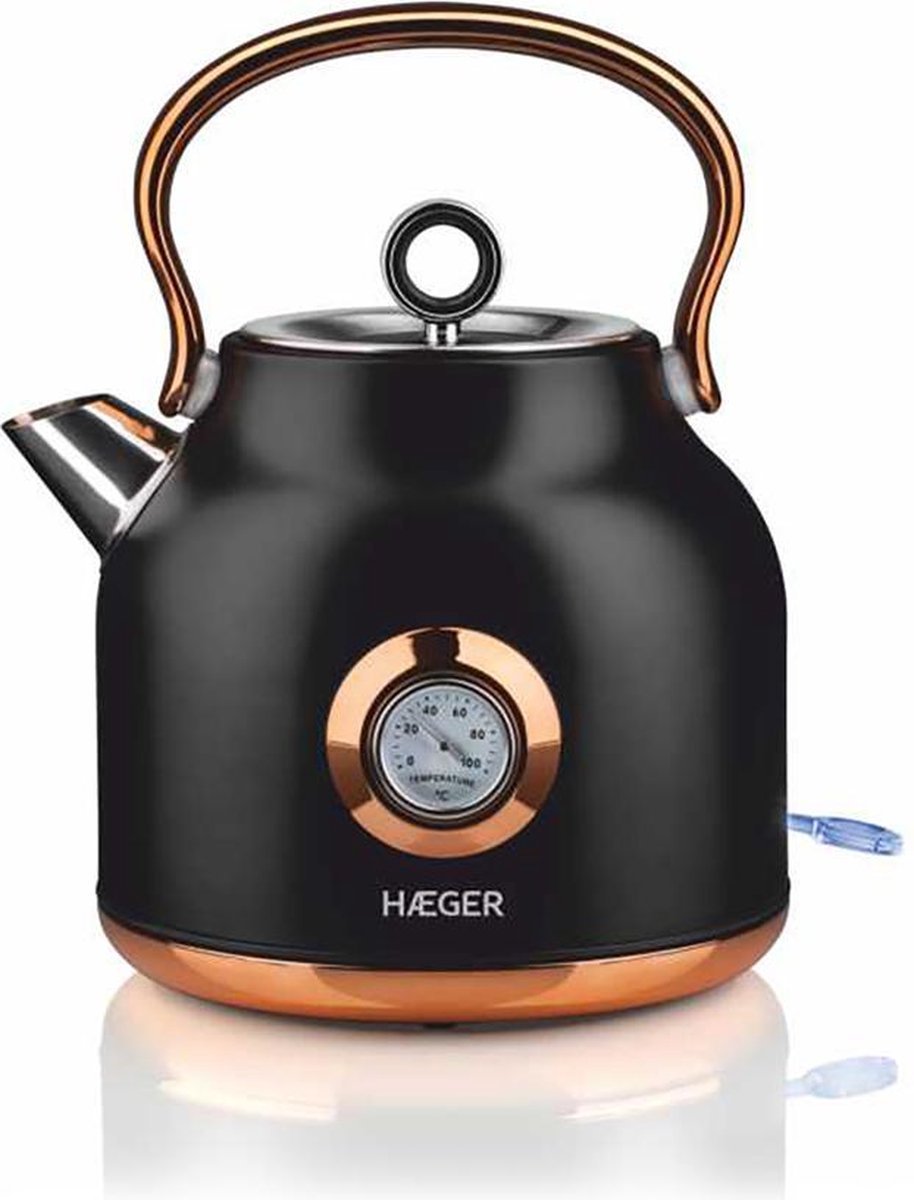 Haeger Art Deco Black