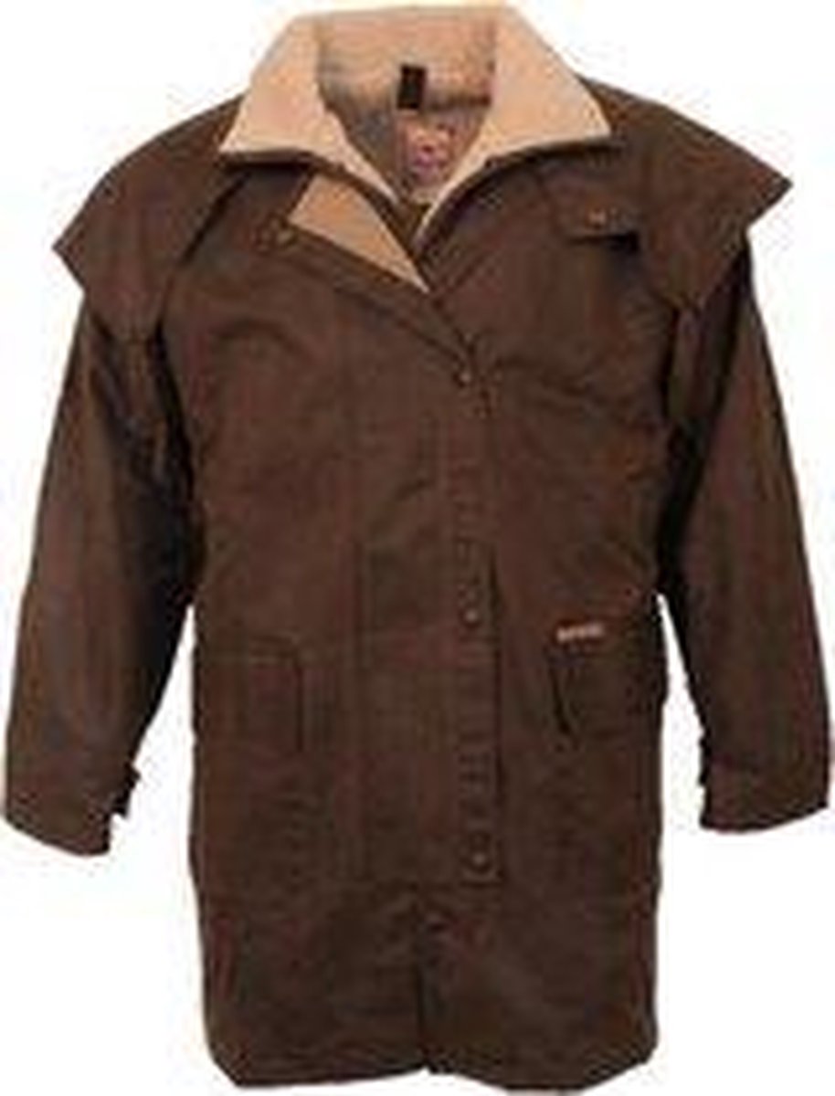 Mountain Riding Jacket; Brown; xlarge