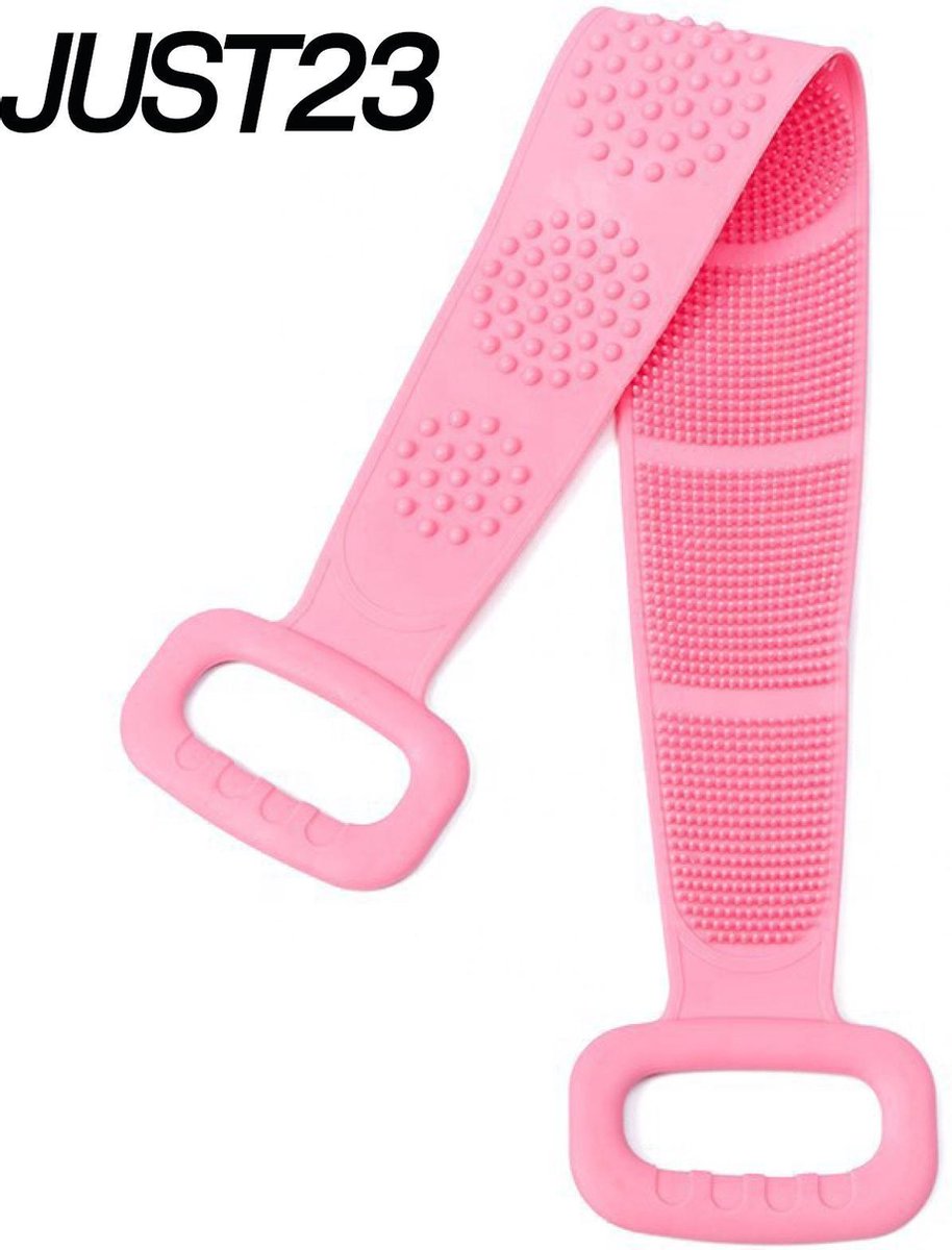 JUST23 Rug scrubber - Roze - Scrub - Badborstel - Rugborstel