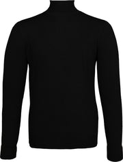 OLYMP Level 5 body fit coltrui - wol met zijde - zwart -  Maat: XXL