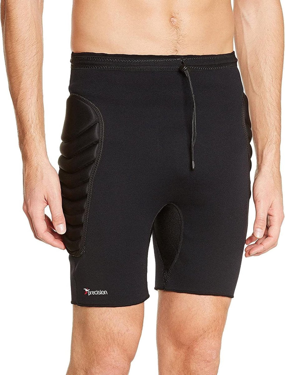 Precision Keepersbroek Kort Training Heren Neopreen/eva Zwart Mt M