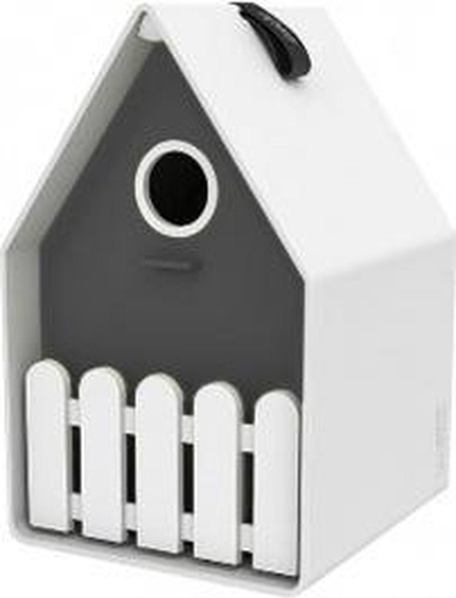 Emsa Landhaus Vogelhuisje - Wit/Antraciet