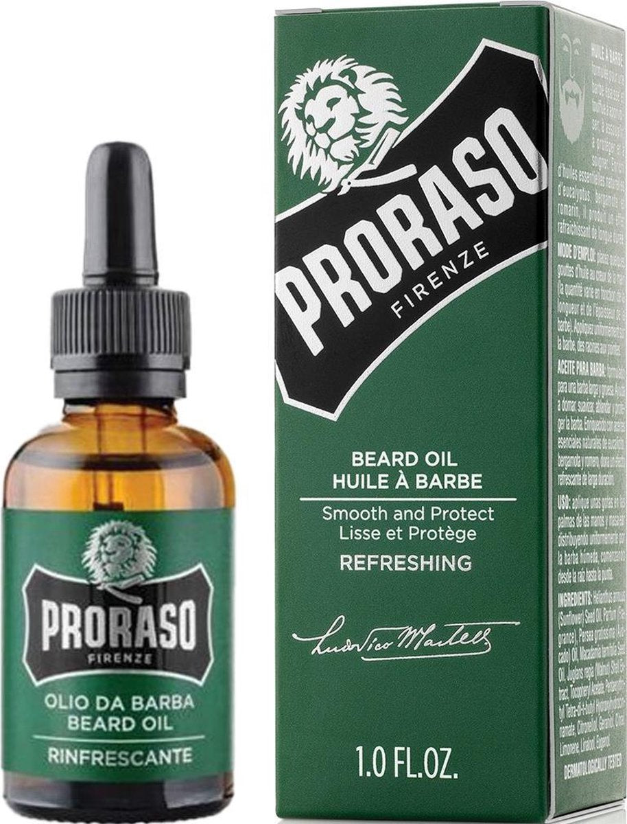 Proraso Baardolie Refreshing 30 ml.