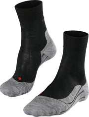 FALKE RU4 Wool Hardloopsok Dames 16397 - Grijs - 35-36