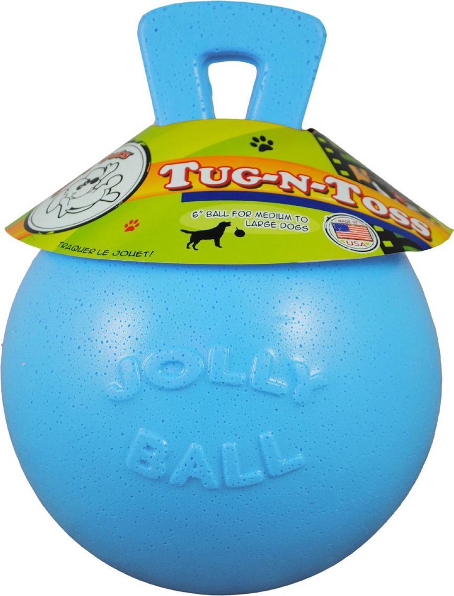 Jolly Tug-n-Toss 15cm Baby Blue