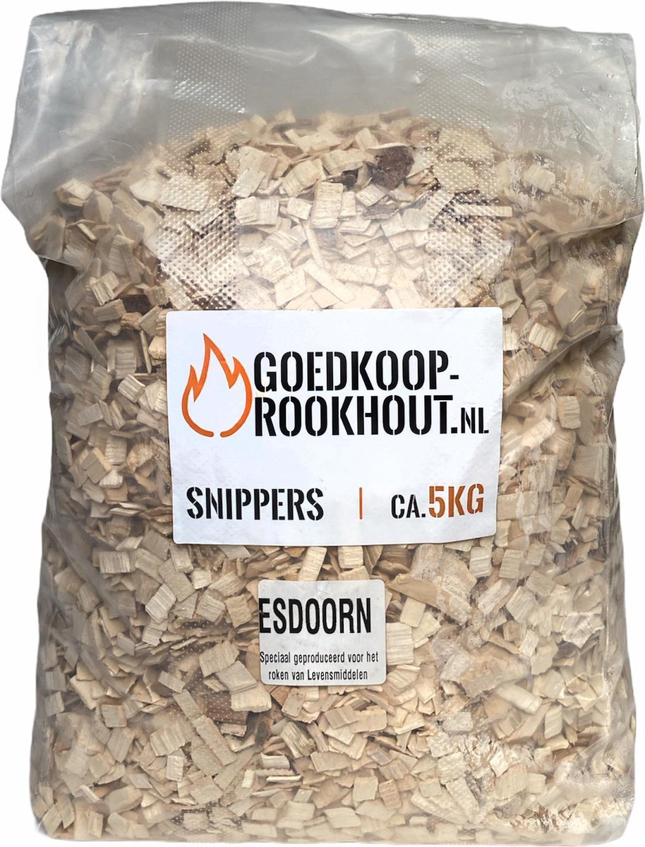 Esdoorn rooksnippers - 5 KG (20 liter)