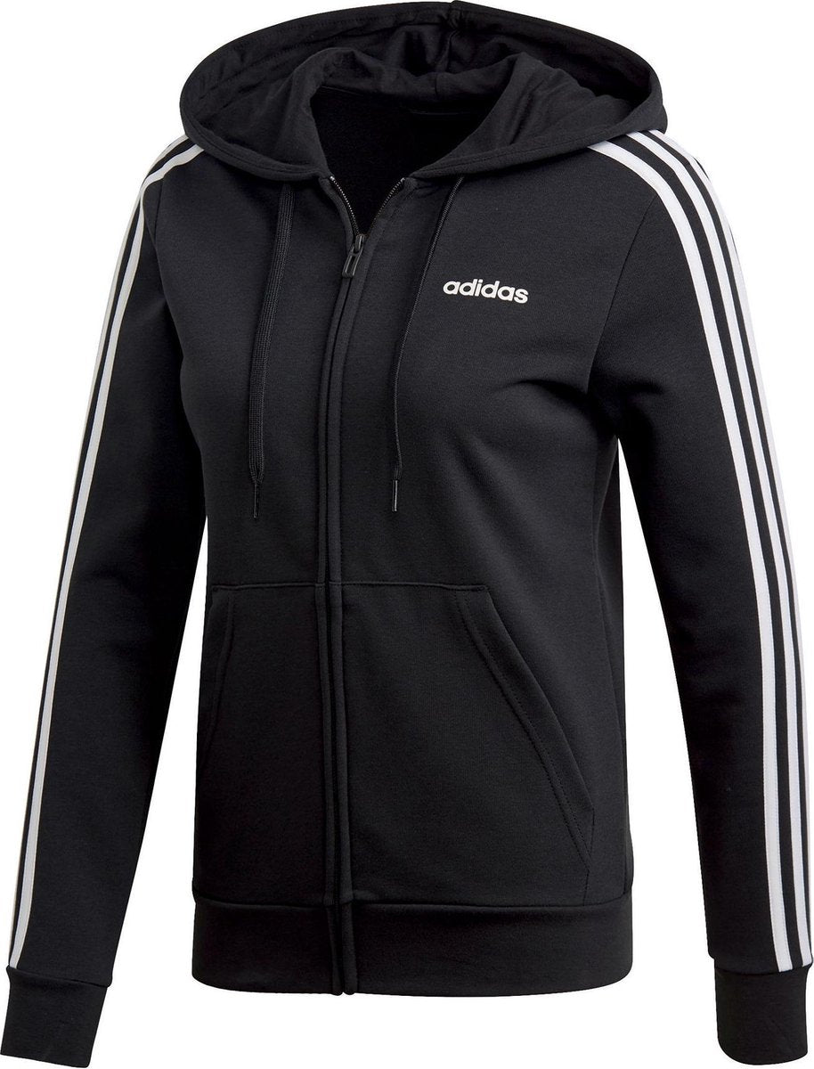 adidas Essentials 3S Fz Dames Vest - Maat XL