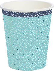 Duni Feestbekers Rice 240 Ml Papier Blauw 10 Stuks