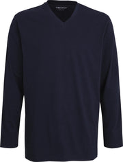 Ceceba pyjama of lounge T-shirt - lange mouw - blauw -  Maat: 4XL